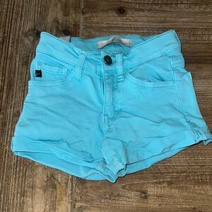 Girls KanCan Teal Shorts